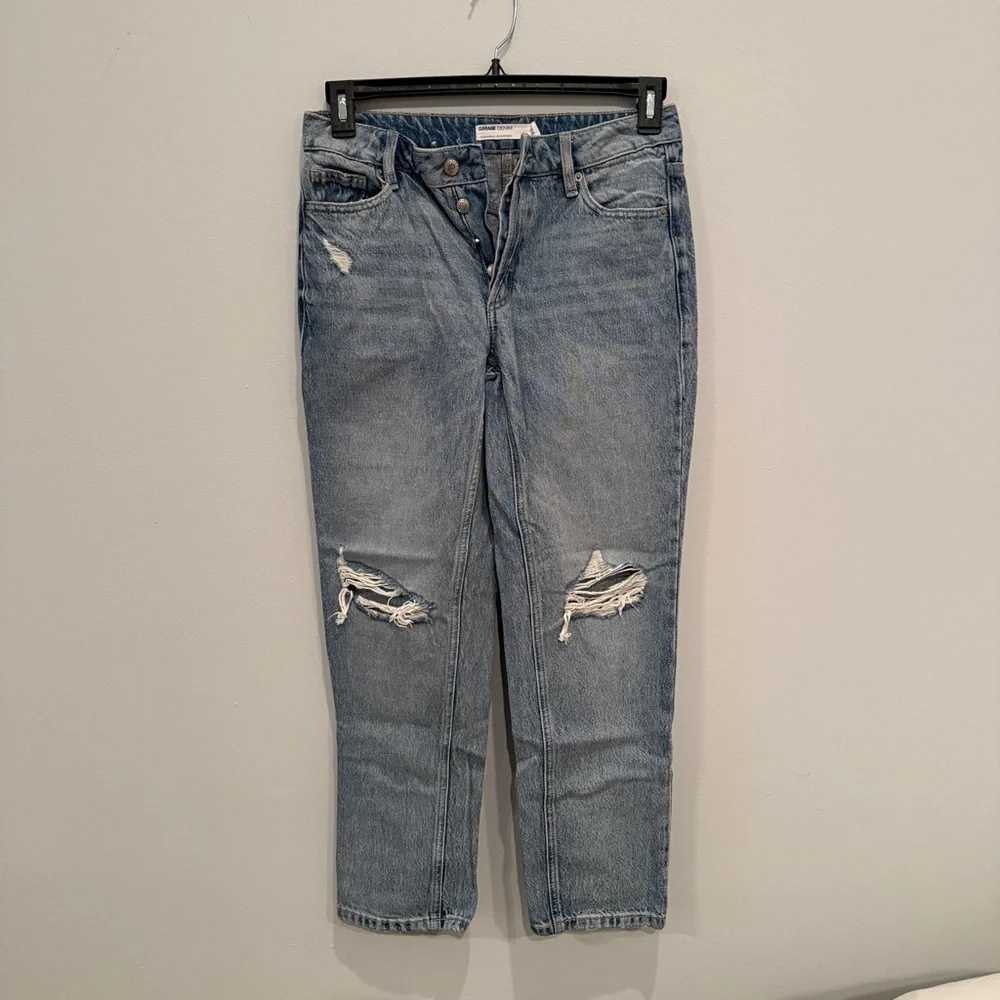 Garage Ex-Boyfriend Distressed Light Blue Jeans